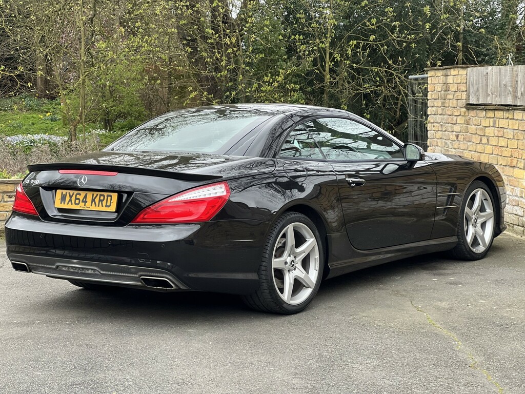 Mercedes-Benz SL Class Convertible 3.5 Sl350 Amg Sport 2014 Black #5