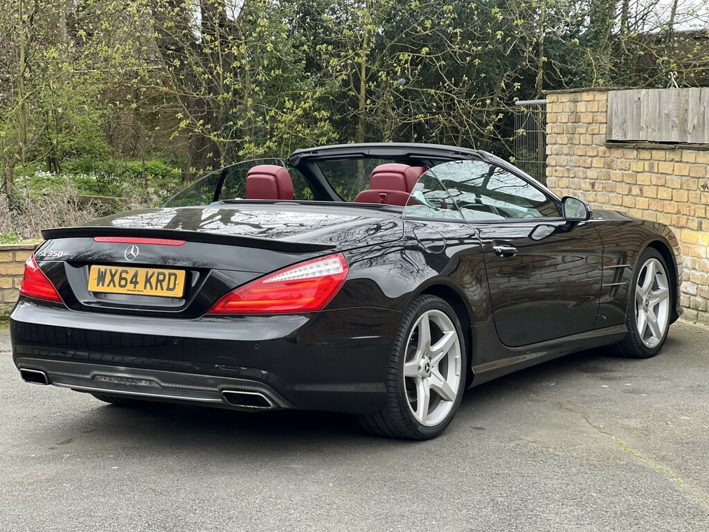 Mercedes-Benz SL Class Convertible 3.5 Sl350 Amg Sport 2014 Black #3