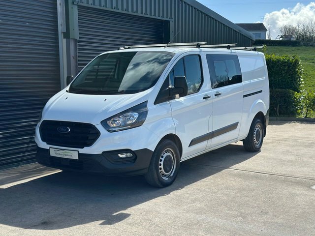 Ford Transit Custom 320 Ecoblue Leader Crew White