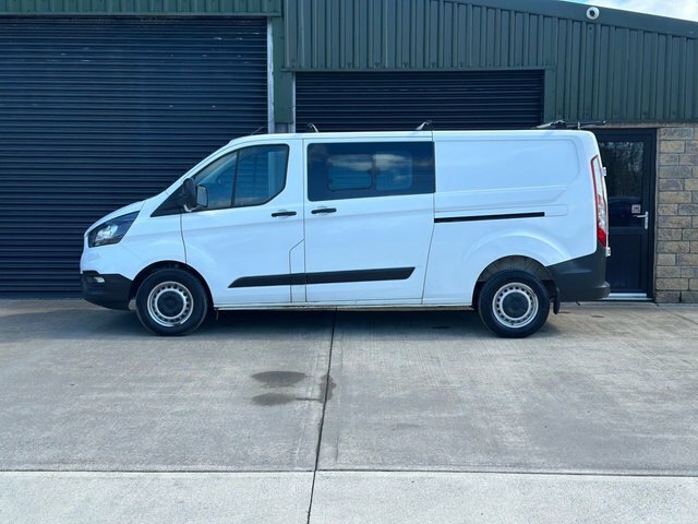 Ford Transit Custom 320 Ecoblue Leader Crew EJ71DJF White #2