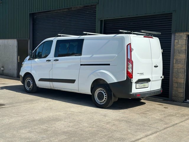 Ford Transit Custom 320 Ecoblue Leader Crew EJ71DJF White #3