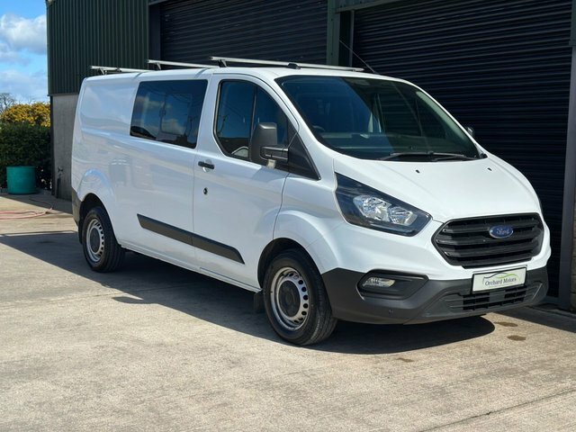 Ford Transit Custom 320 Ecoblue Leader Crew EJ71DJF White #4