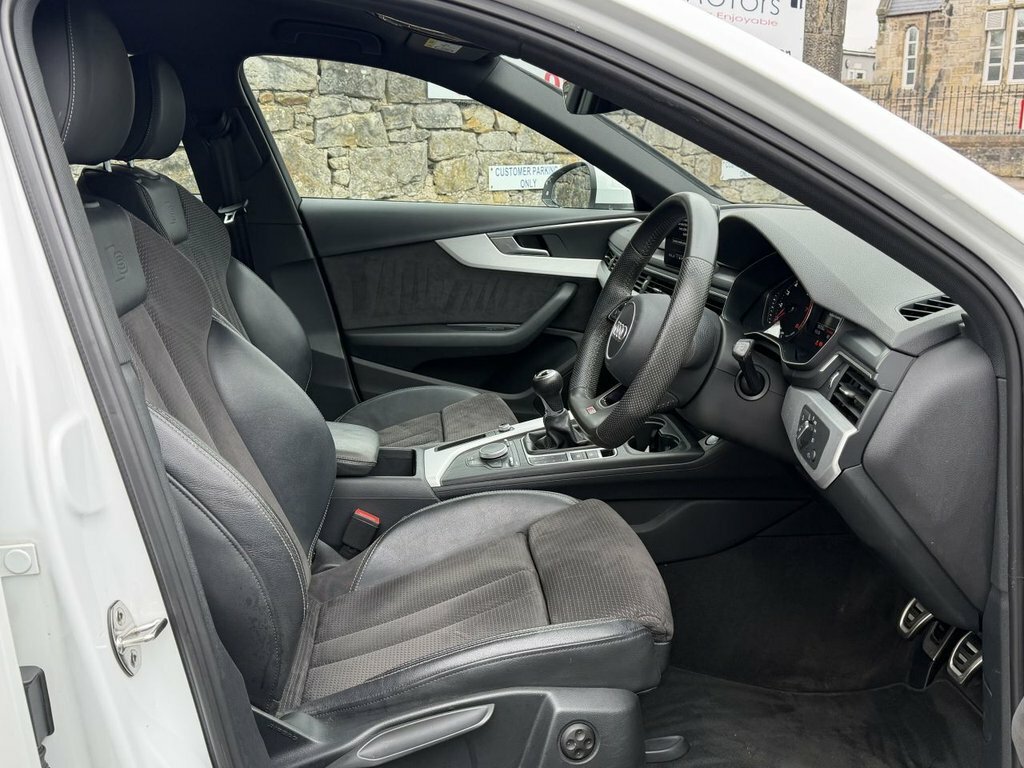 Audi A4 2L S Line NJ19YSL White #5