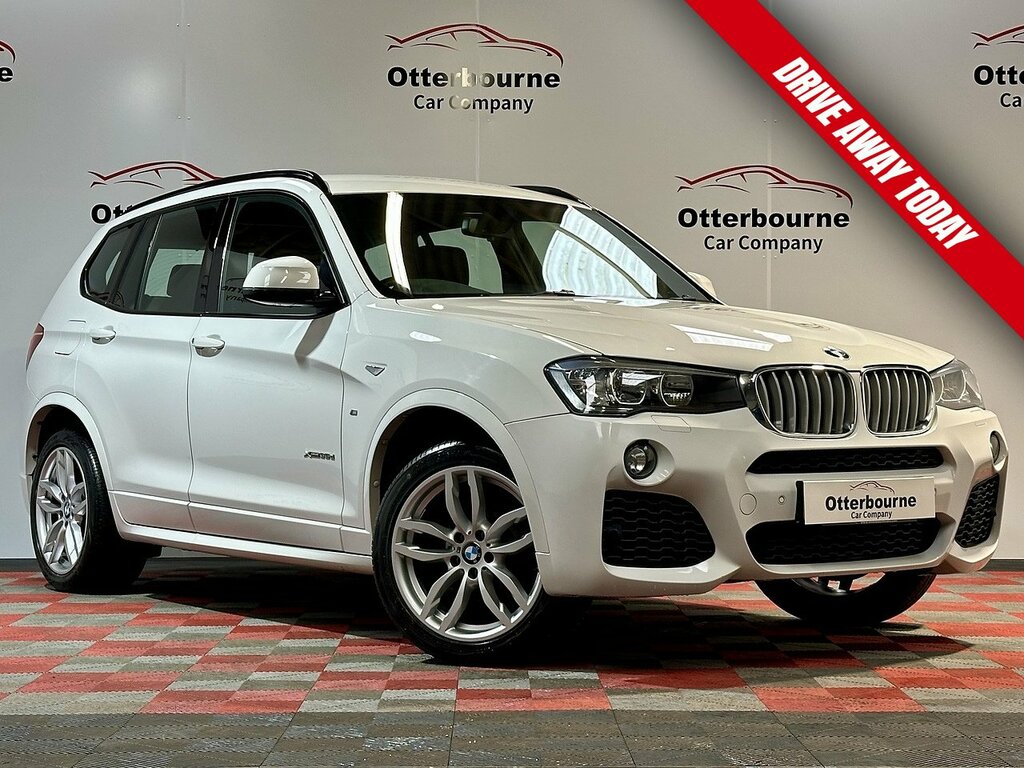 BMW X3 35D M Sport White