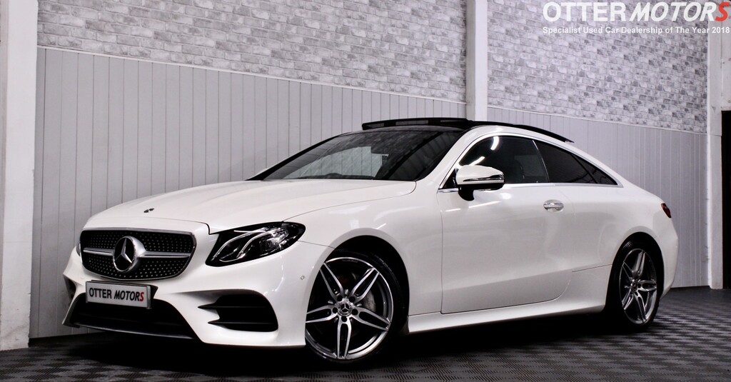 Mercedes-Benz E Class Coupe 2.0 E220d Amg Line - Ulez Compliant White