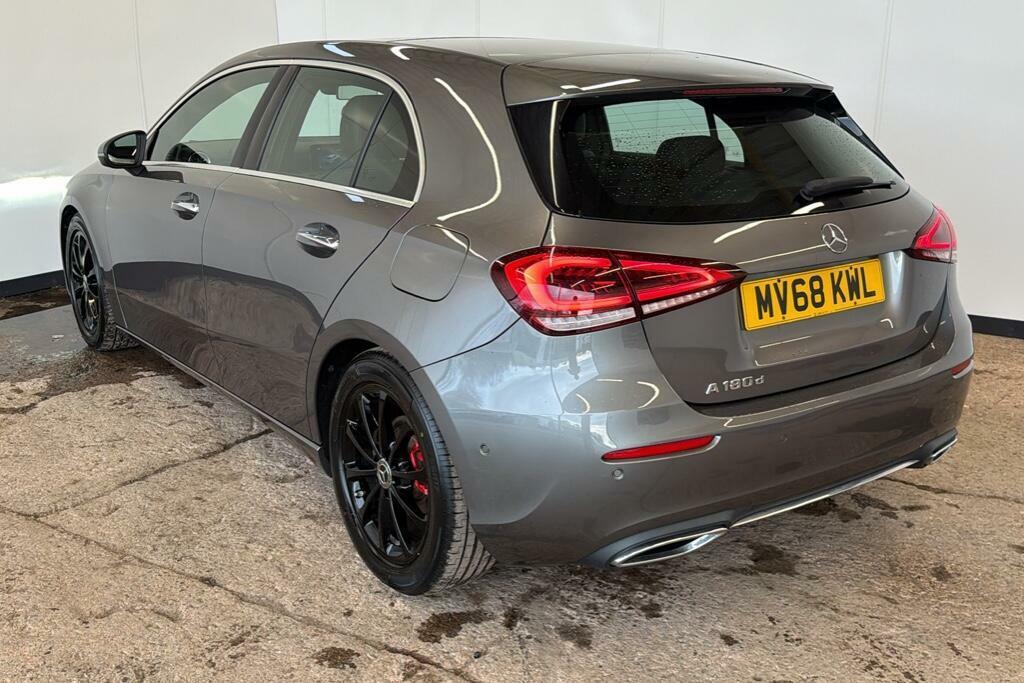 Mercedes-Benz A Class 1.5 A180d Sport Premium Plus Hatchback Diese MV68KWL Grey #2
