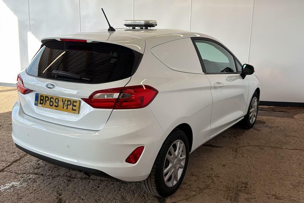 Ford Fiesta 1.5 Tdci Car Derived Van Euro 6 White #4