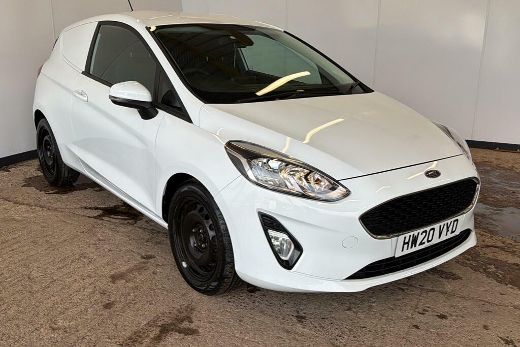 Ford Fiesta 1.5 Tdci Car Derived Van Euro 6 White