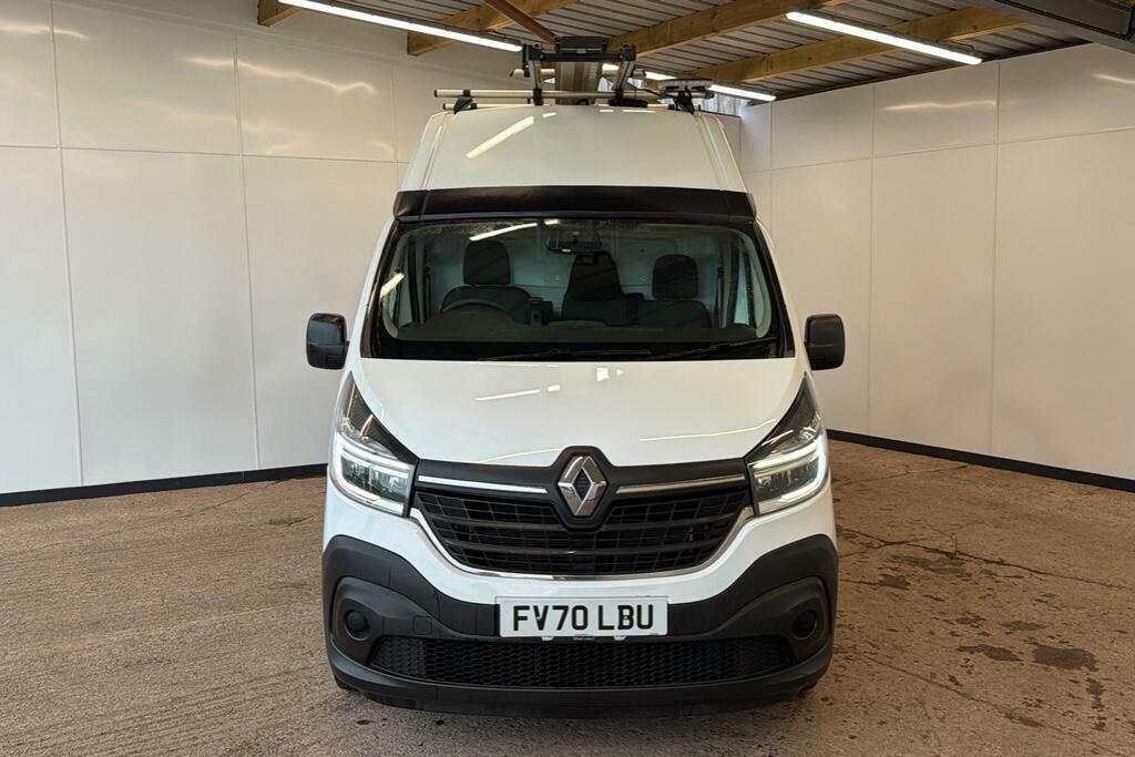 Renault Trafic 2.0 Dci Energy 30 Business Panel Van M FV70LBU White #5