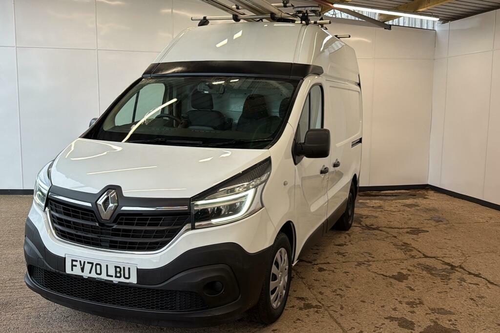 Renault Trafic 2.0 Dci Energy 30 Business Panel Van M FV70LBU White #3