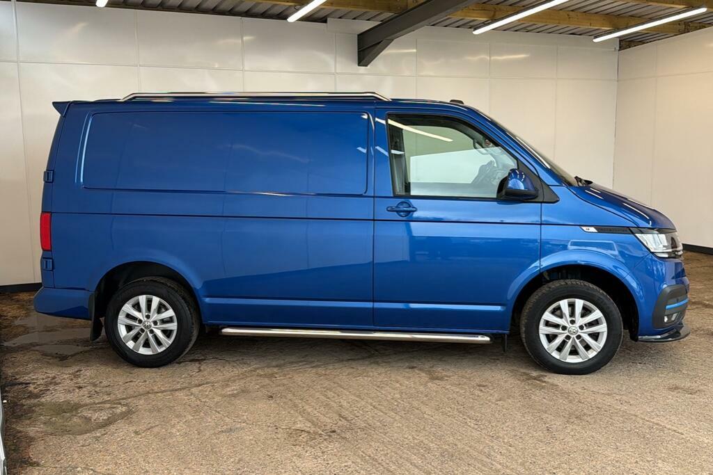 Volkswagen Transporter 2.0 Tdi T30 Highline Panel Van Dsg Fwd FM72MWP Blue #6