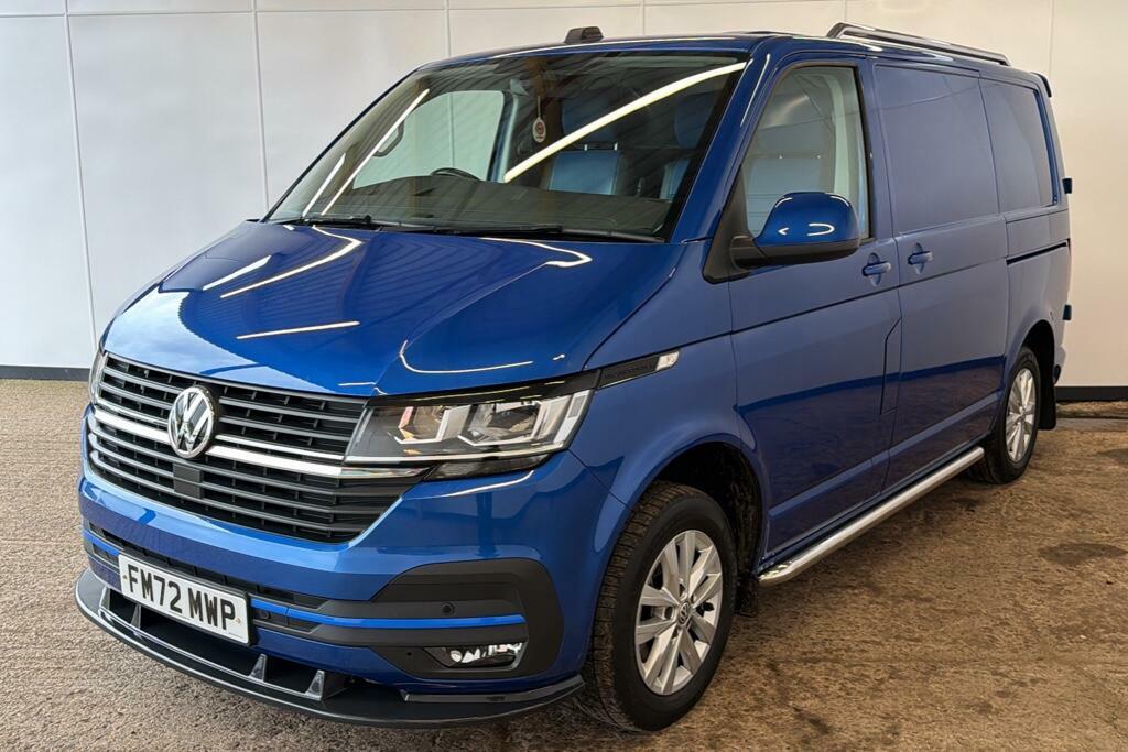 Volkswagen Transporter 2.0 Tdi T30 Highline Panel Van Dsg Fwd FM72MWP Blue #3