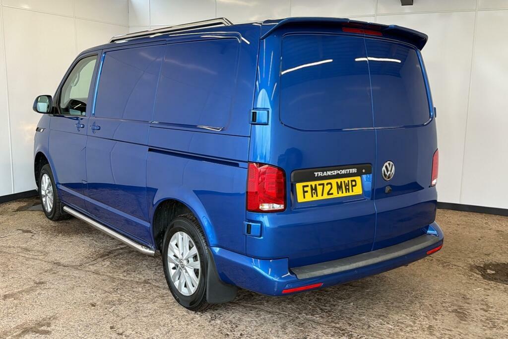 Volkswagen Transporter 2.0 Tdi T30 Highline Panel Van Dsg Fwd FM72MWP Blue #2