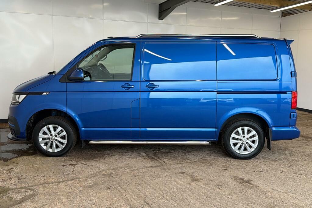 Volkswagen Transporter 2.0 Tdi T30 Highline Panel Van Dsg Fwd FM72MWP Blue #5