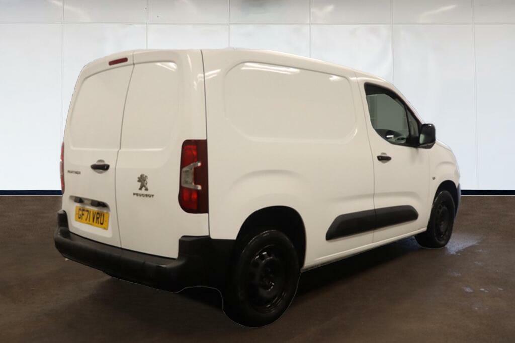 Peugeot Partner 1.5 Bluehdi 1000 Professional Premium Standard Pan GF71VRU White #4