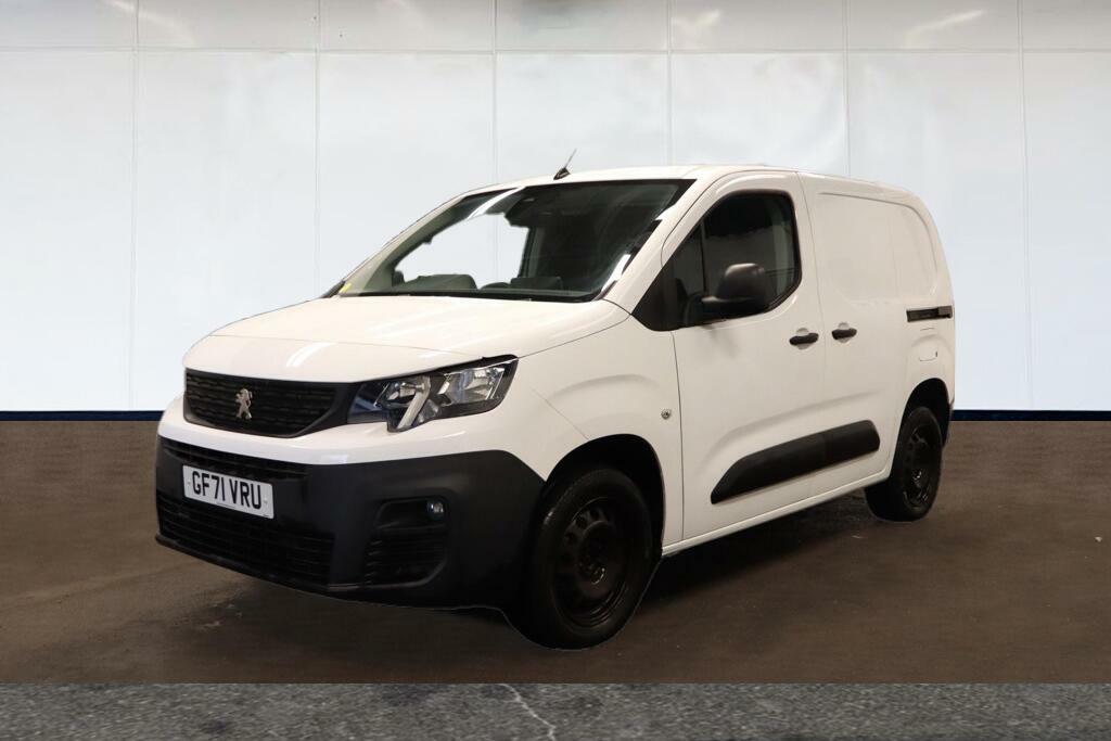 Peugeot Partner 1.5 Bluehdi 1000 Professional Premium Standard Pan GF71VRU White #2