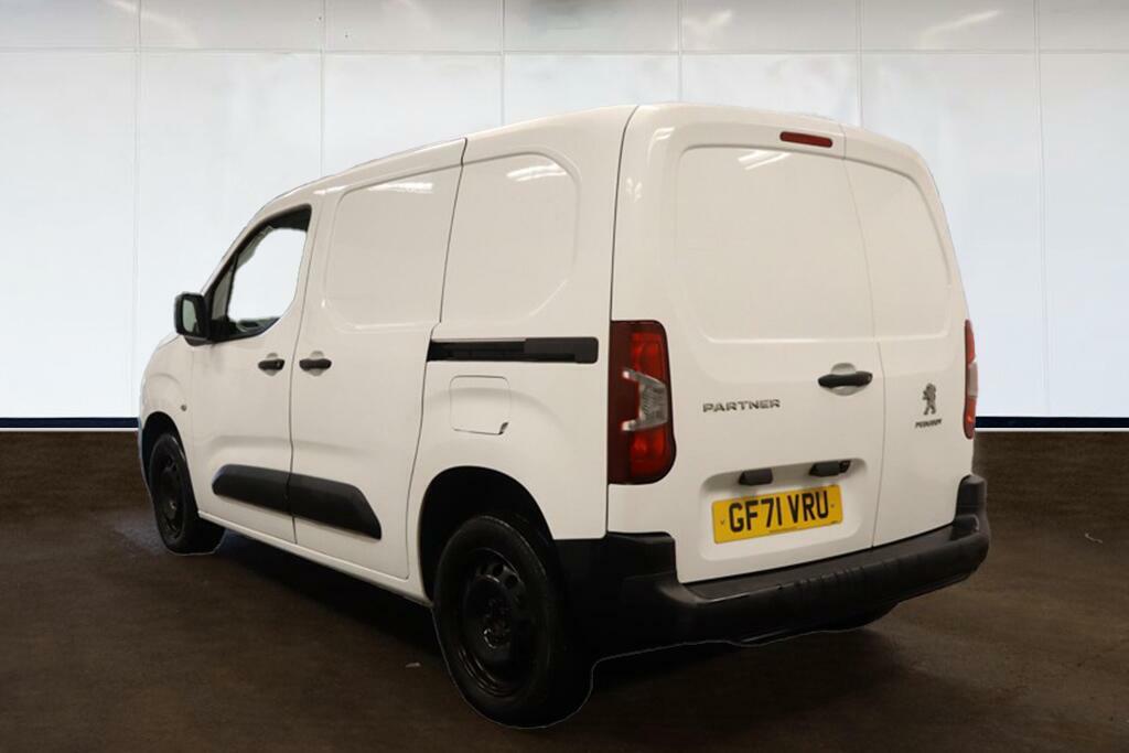 Peugeot Partner 1.5 Bluehdi 1000 Professional Premium Standard Pan GF71VRU White #3