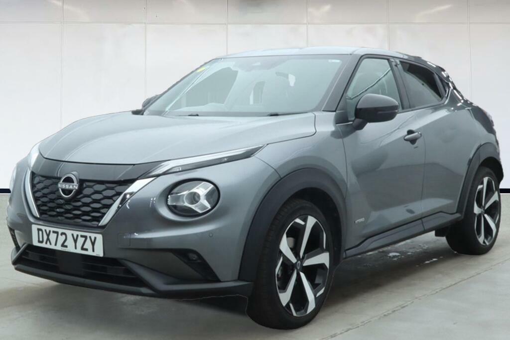 Nissan Juke 1.6 Tekna Suv Hybrid Euro 6 143 P DX72YZY Grey #2