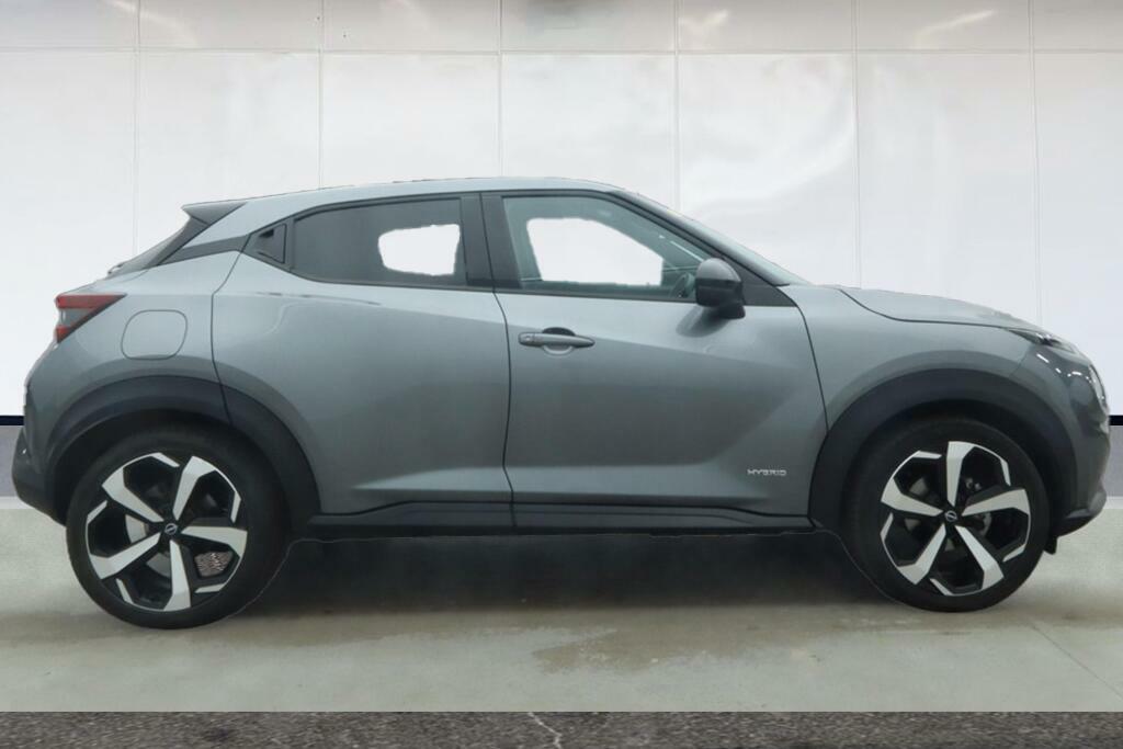 Nissan Juke 1.6 Tekna Suv Hybrid Euro 6 143 P DX72YZY Grey #5