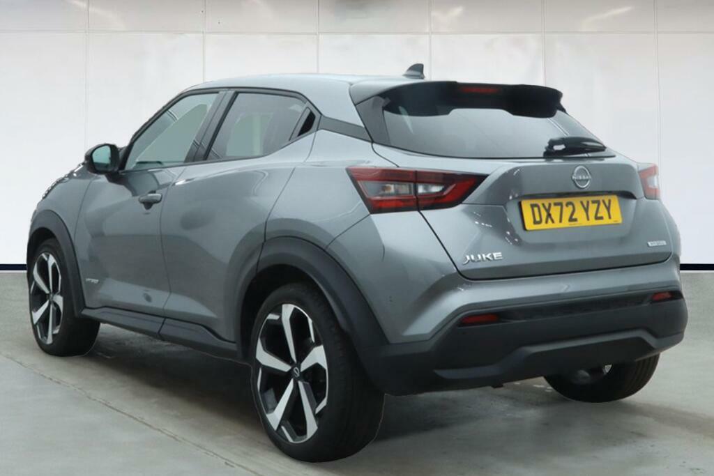 Nissan Juke 1.6 Tekna Suv Hybrid Euro 6 143 P DX72YZY Grey #3