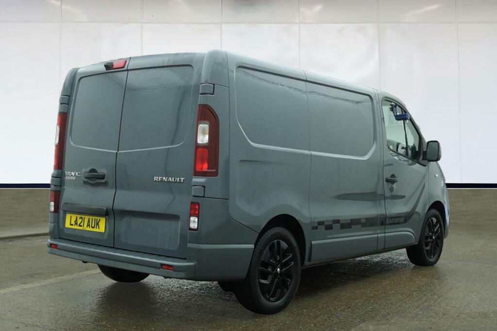 Renault Trafic 2.0 Dci Energy 28 Black Edition Panel Van Dies LA21AUK Grey #3