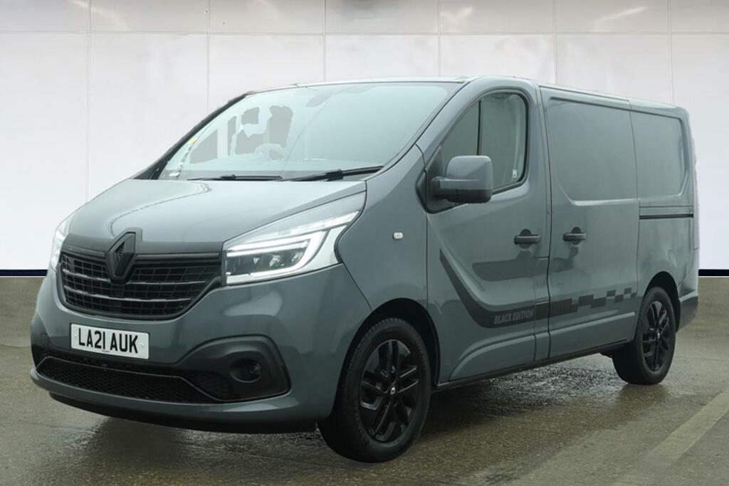 Renault Trafic 2.0 Dci Energy 28 Black Edition Panel Van Dies LA21AUK Grey #2