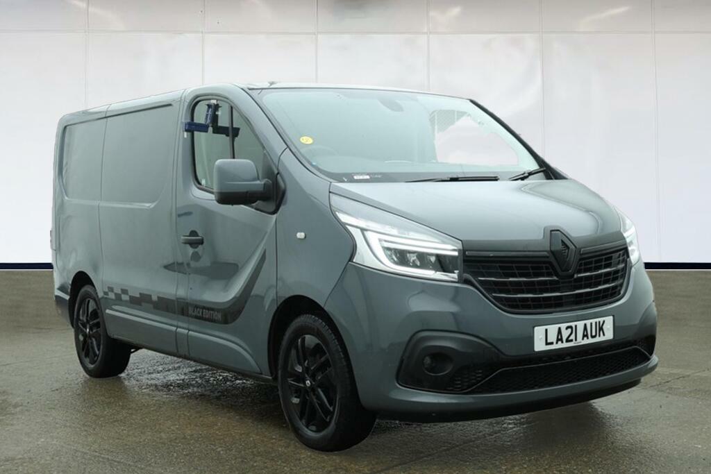Renault Trafic 2.0 Dci Energy 28 Black Edition Panel Van Dies Grey
