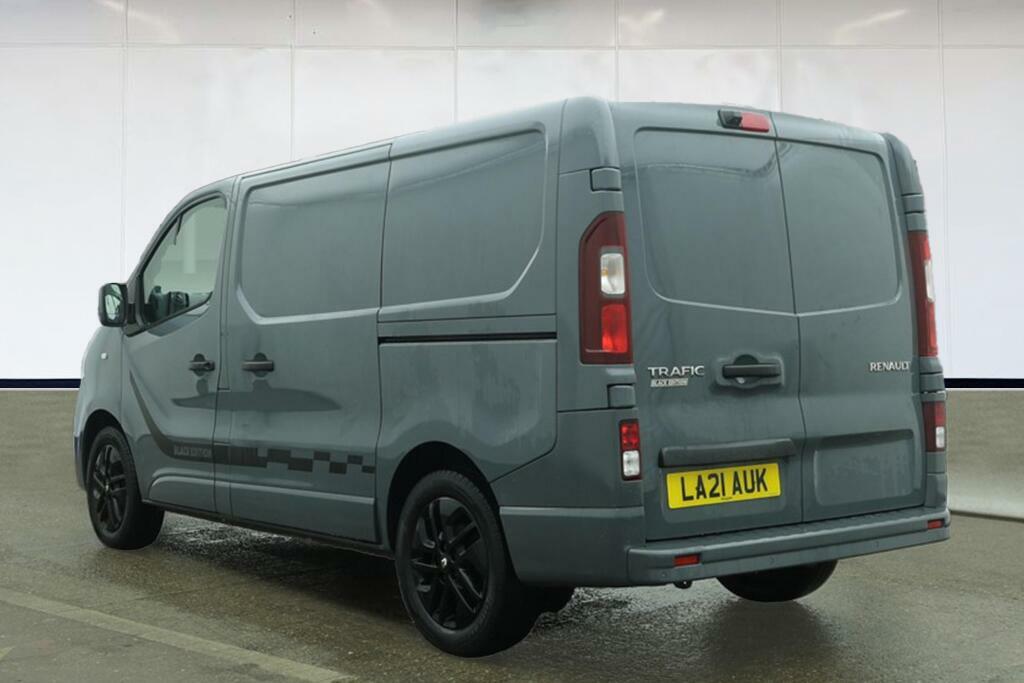 Renault Trafic 2.0 Dci Energy 28 Black Edition Panel Van Dies LA21AUK Grey #4