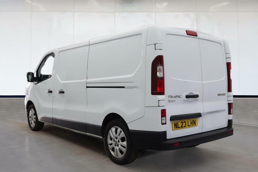 Renault Trafic 2.0 Dci Blue Ll30 Sport Panel Van Manua NL23LHN White #4