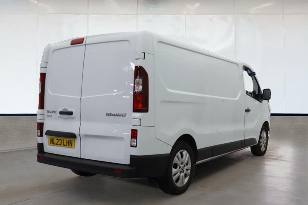 Renault Trafic 2.0 Dci Blue Ll30 Sport Panel Van Manua NL23LHN White #3