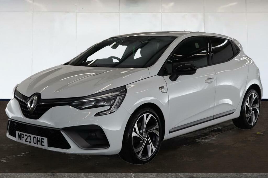 Renault Clio 1.0 Tce Rs Line Hatchback Euro 6 WP23OHE White #2