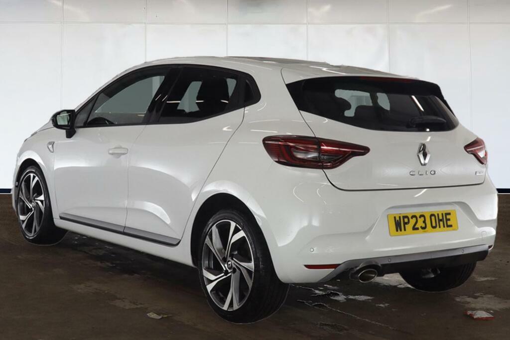 Renault Clio 1.0 Tce Rs Line Hatchback Euro 6 WP23OHE White #4