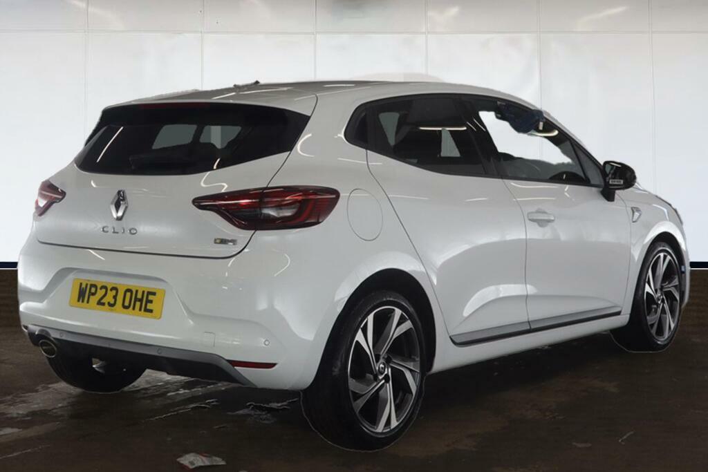 Renault Clio 1.0 Tce Rs Line Hatchback Euro 6 WP23OHE White #3