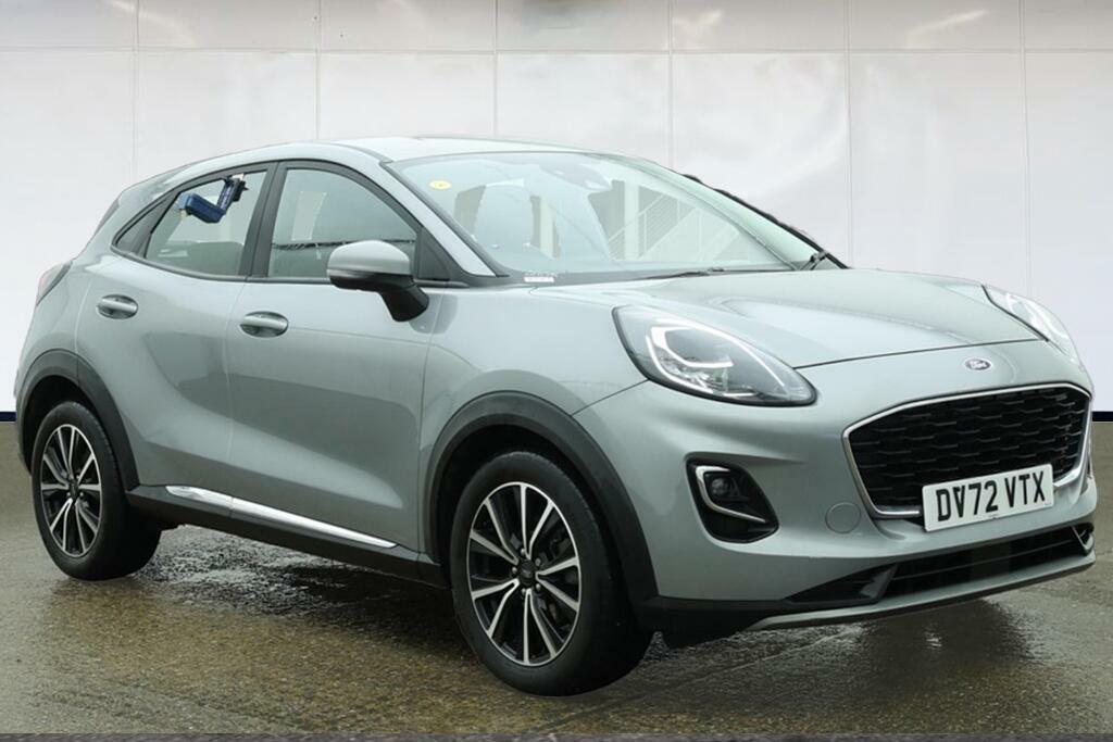 Ford Puma 1.0T Ecoboost Mhev Titanium Suv Hybrid Silver
