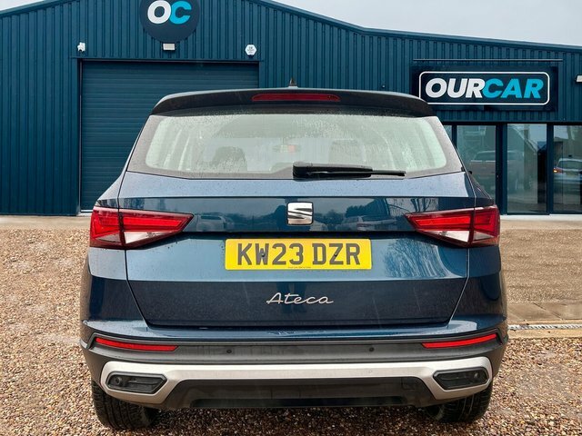 Seat Ateca 2023 1.5 Tsi Evo Se Technology Suv Manu KW23DZR Blue #4