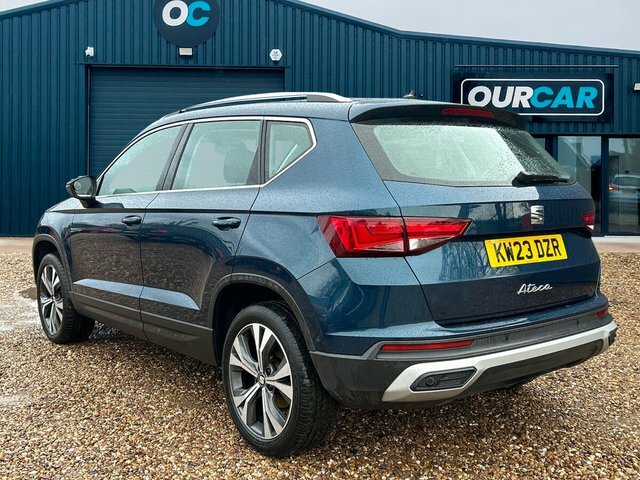 Seat Ateca 2023 1.5 Tsi Evo Se Technology Suv Manu KW23DZR Blue #5