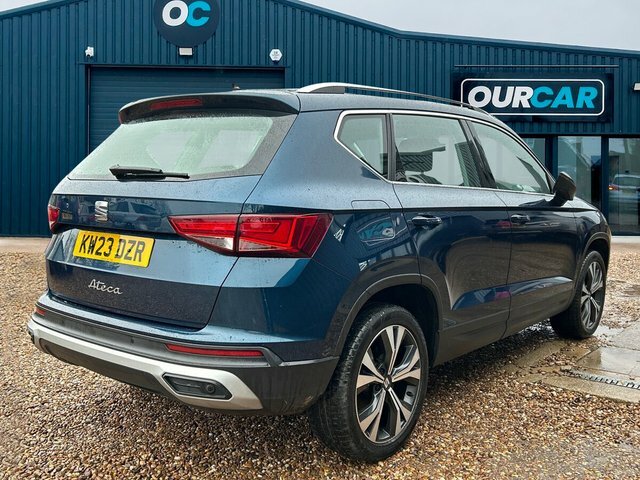 Seat Ateca 2023 1.5 Tsi Evo Se Technology Suv Manu KW23DZR Blue #3