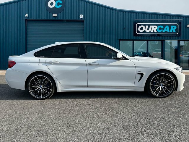 BMW 4 Series Gran Coupe 2018 3.0 430D M Sport Hatchback Xd GU18WHX White #2