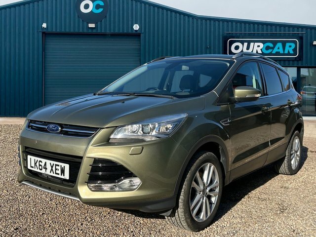 Ford Kuga 2015 2.0 Tdci Titanium X Suv Awd Green