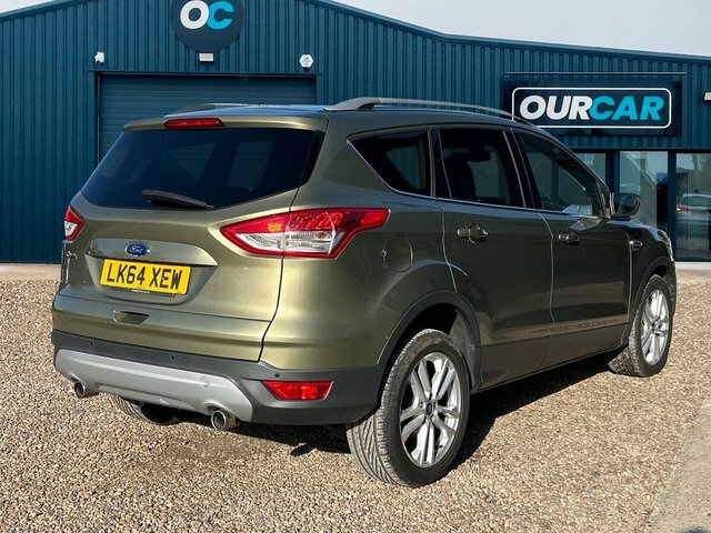 Ford Kuga 2015 2.0 Tdci Titanium X Suv Awd LK64XEW Green #3