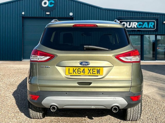Ford Kuga 2015 2.0 Tdci Titanium X Suv Awd LK64XEW Green #4
