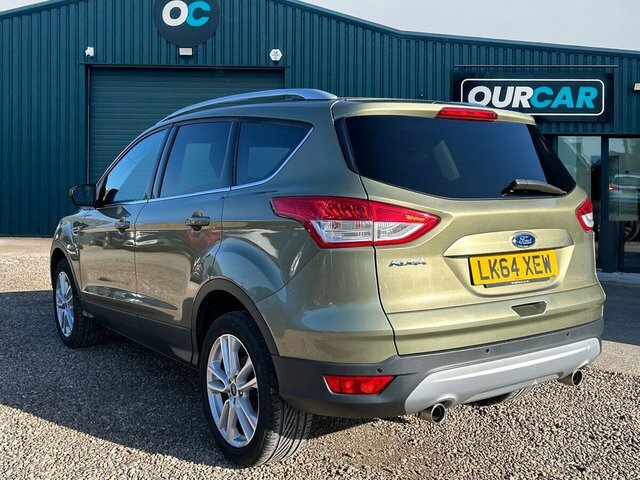 Ford Kuga 2015 2.0 Tdci Titanium X Suv Awd LK64XEW Green #5