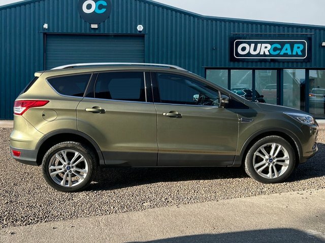 Ford Kuga 2015 2.0 Tdci Titanium X Suv Awd LK64XEW Green #2