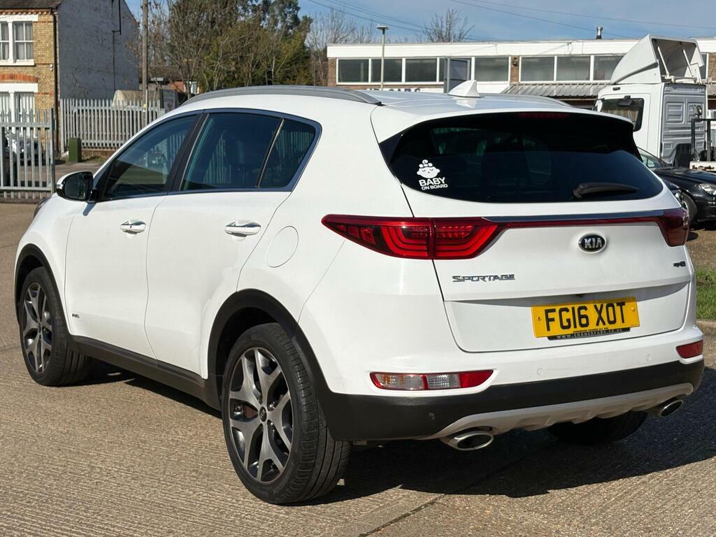 Kia Sportage 2.0 Crdi Gt-line Awd Euro 6 FG16XOT White #6