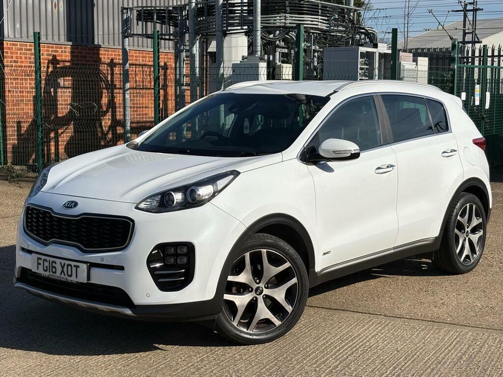 Kia Sportage 2.0 Crdi Gt-line Awd Euro 6 FG16XOT White
