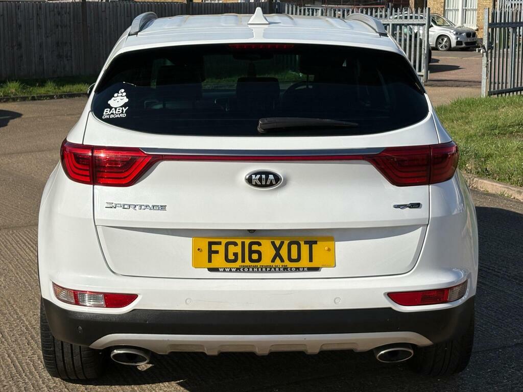 Kia Sportage 2.0 Crdi Gt-line Awd Euro 6 FG16XOT White #4