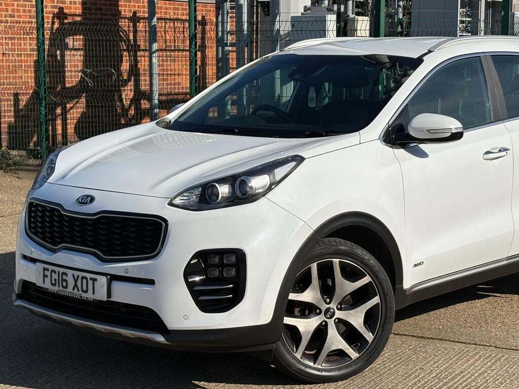 Kia Sportage 2.0 Crdi Gt-line Awd Euro 6 FG16XOT White #2