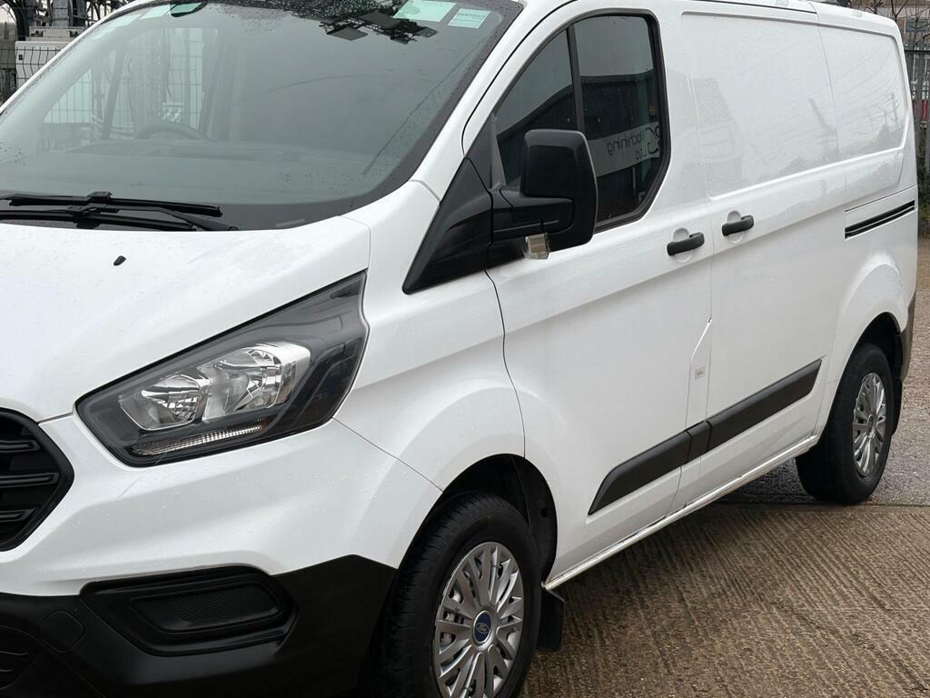 Ford Transit Custom 2.0 300 Ecoblue L1 H1 Euro 6 FH19TCJ White #3