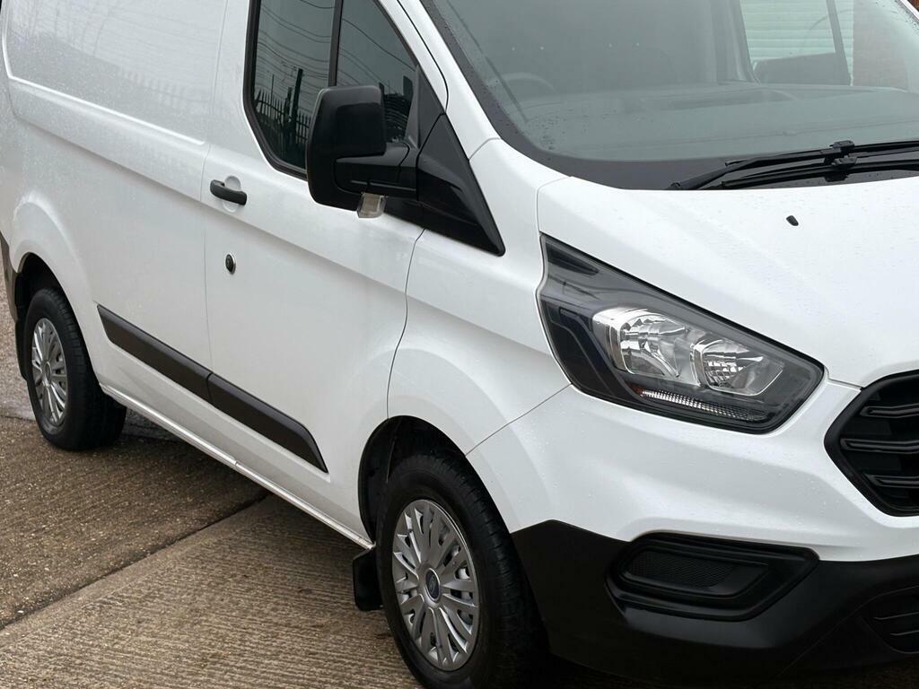 Ford Transit Custom 2.0 300 Ecoblue L1 H1 Euro 6 FH19TCJ White #5
