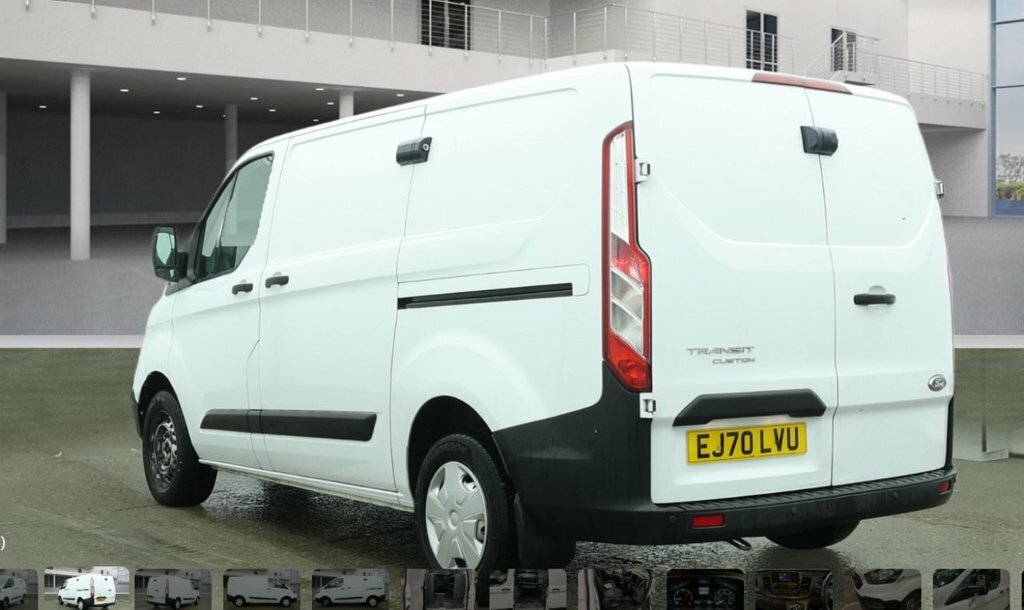 Ford Transit Custom 2L Leader EJ70LVU White #2